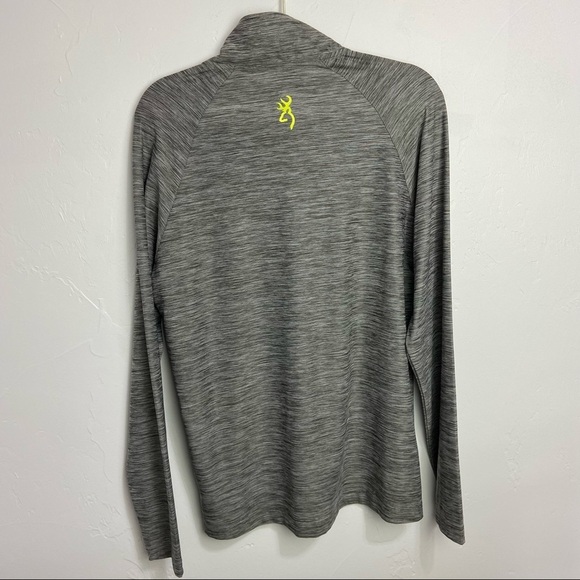 Browning 1/4 Quarter Zip Pullover Lightweight Men's Size Medium - Picture 3 of 7
